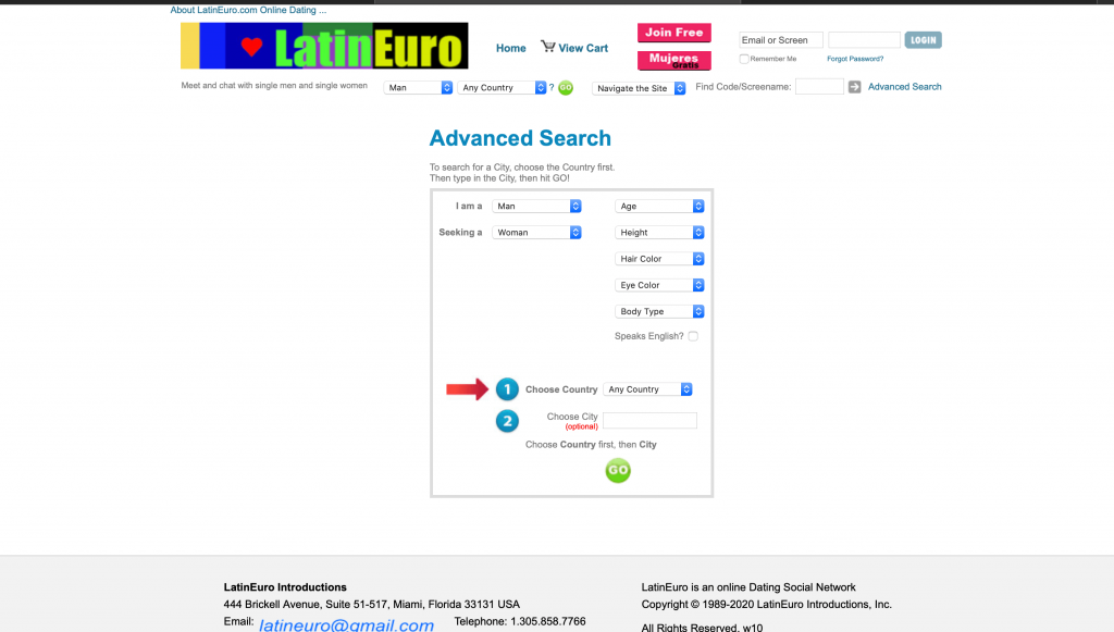 LatinEuro Registration