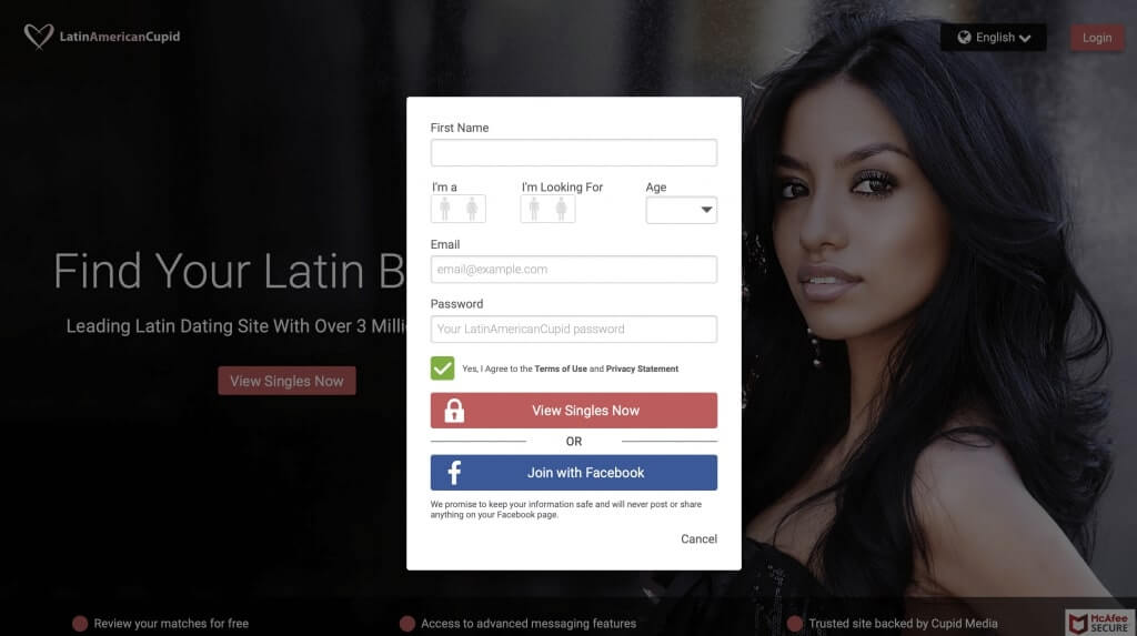 Latinamericancupid App