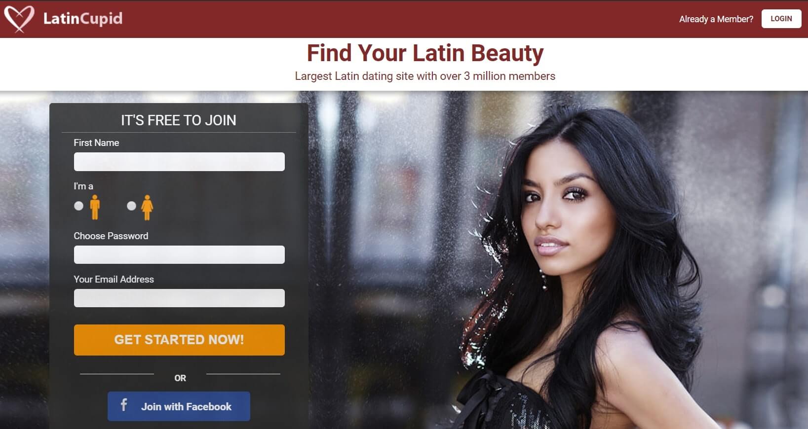 LatinCupid.com Registration